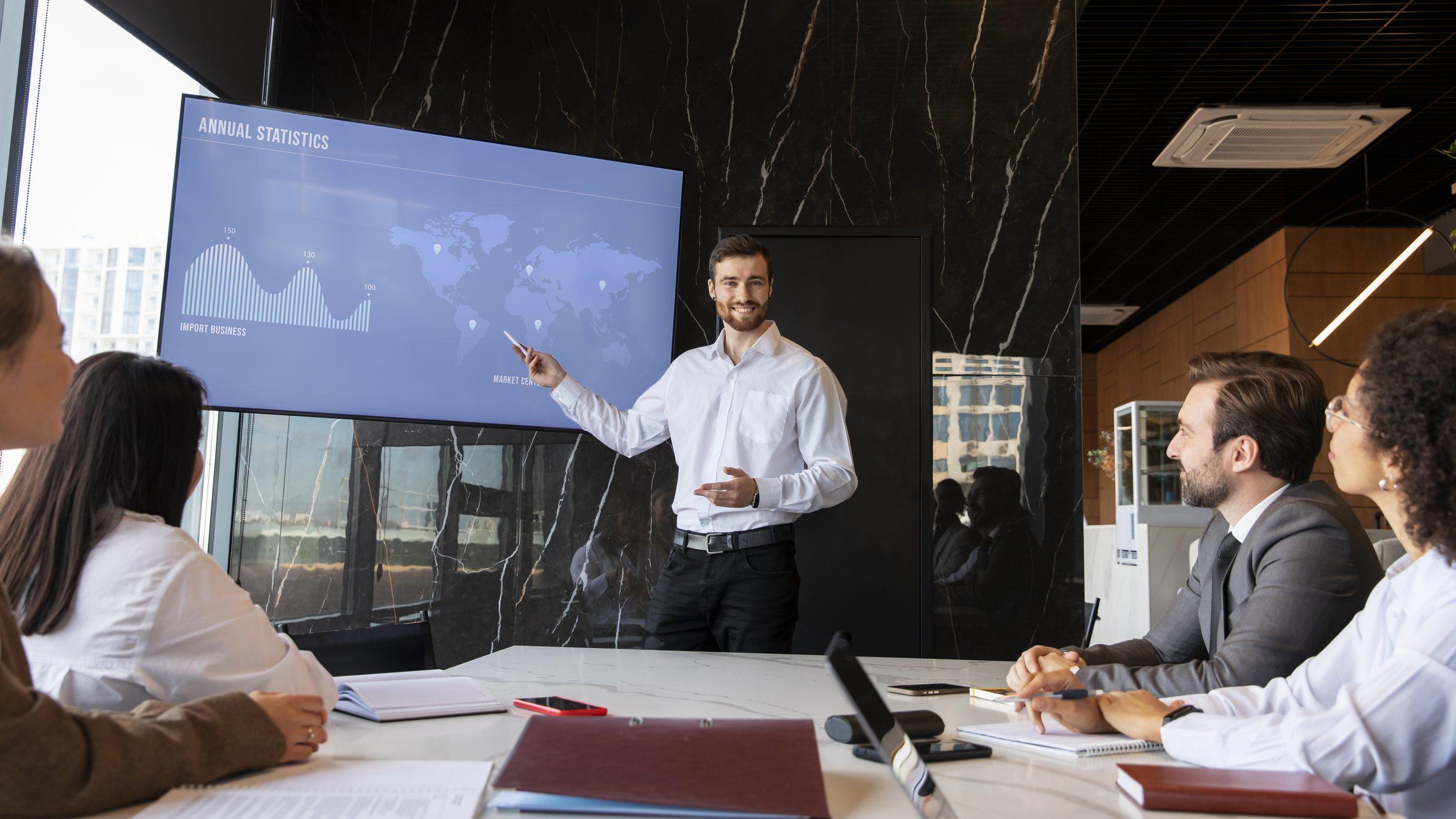A DIPC engineer leading a corporate training session